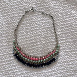 J. Crew Factory Outlet Fashion Jewelry - multi-color statement necklace